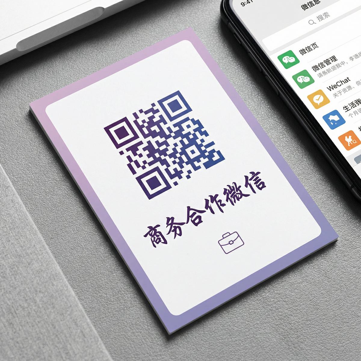 小马拉大车商务合作二维码